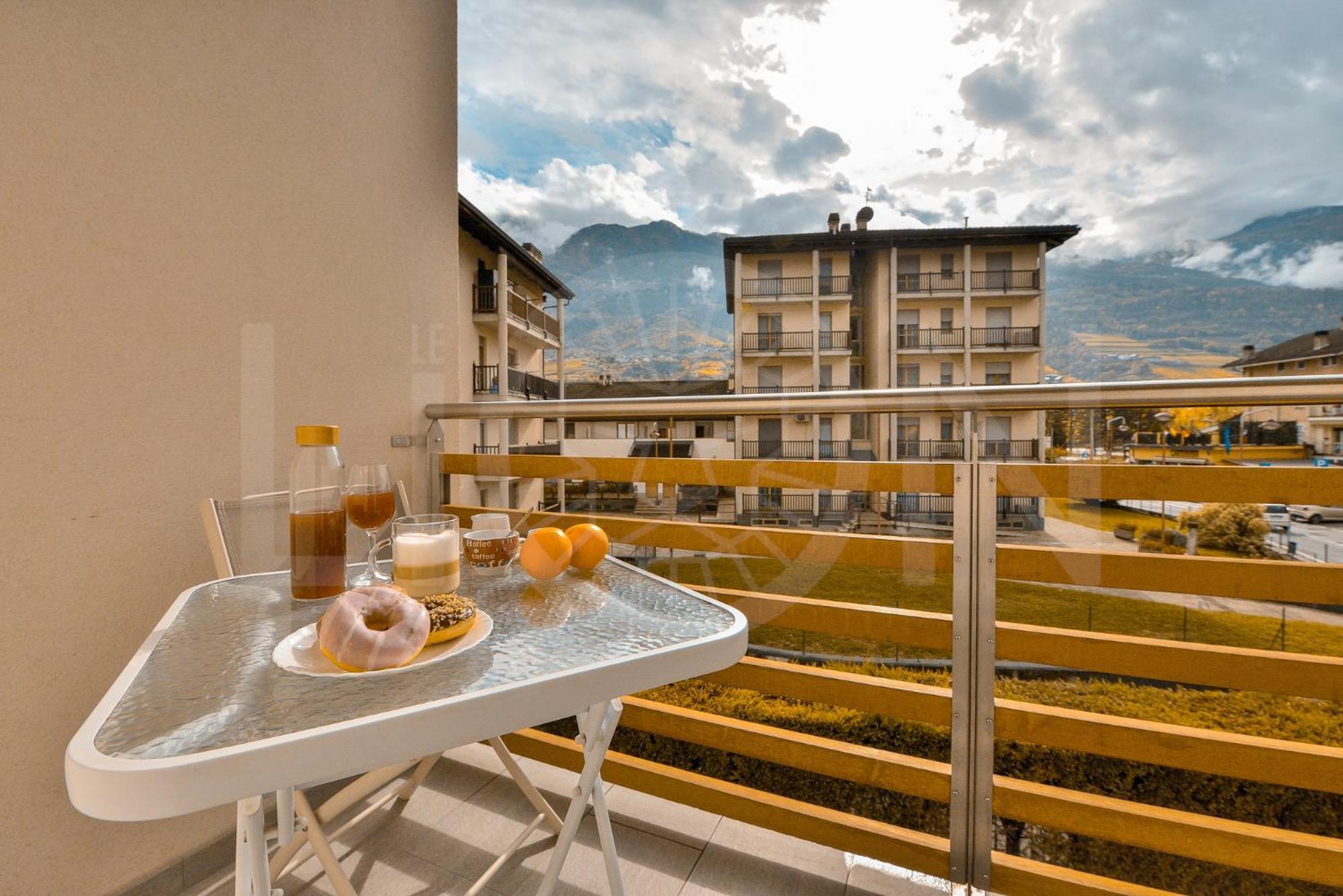 Le Lion-Appartamento Voison Aosta Esterno foto